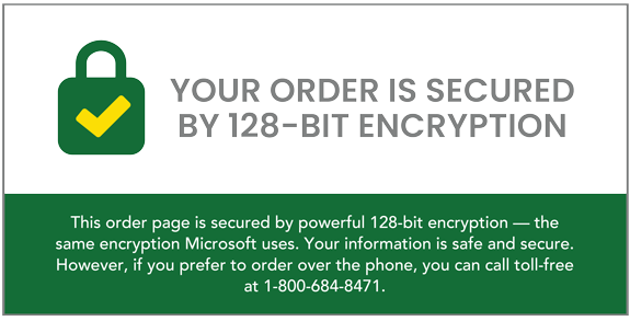 128-Bit Encryption explanation image.